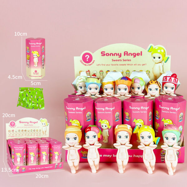 Party Angel Cheek Blind Box Car Ornament Mobile phone Decoration Handmade Anime Doll Finished End Box - Image 49