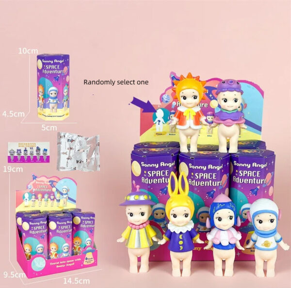 Party Angel Cheek Blind Box Car Ornament Mobile phone Decoration Handmade Anime Doll Finished End Box - Image 15