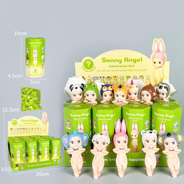 Party Angel Cheek Blind Box Car Ornament Mobile phone Decoration Handmade Anime Doll Finished End Box - Image 29