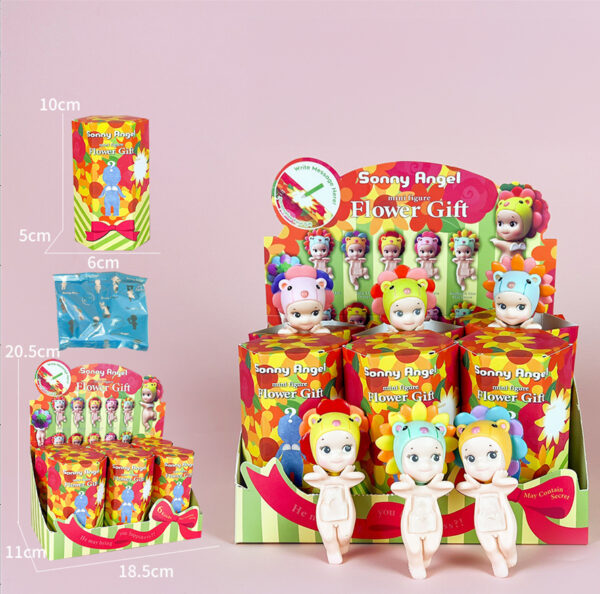 Party Angel Cheek Blind Box Car Ornament Mobile phone Decoration Handmade Anime Doll Finished End Box - Image 56