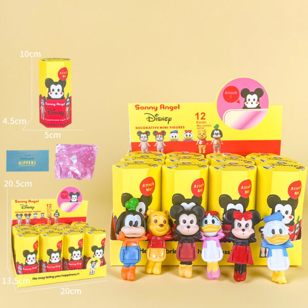 Party Angel Cheek Blind Box Car Ornament Mobile phone Decoration Handmade Anime Doll Finished End Box - Image 24
