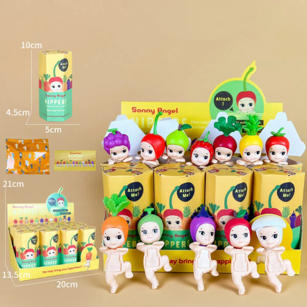 Party Angel Cheek Blind Box Car Ornament Mobile phone Decoration Handmade Anime Doll Finished End Box - Image 2