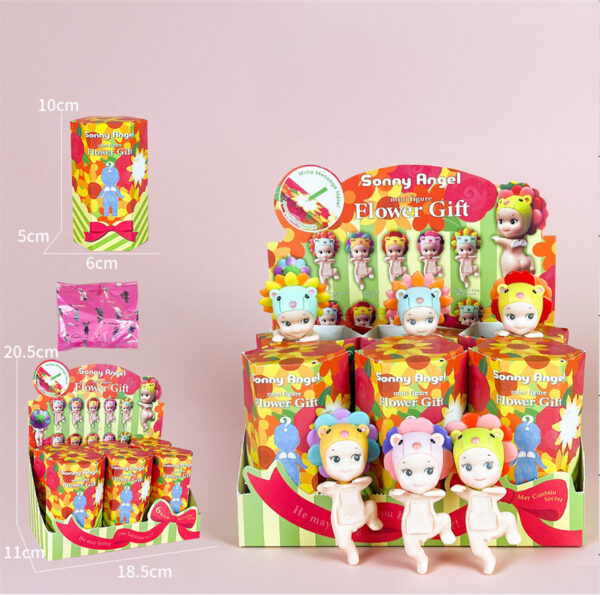 Party Angel Cheek Blind Box Car Ornament Mobile phone Decoration Handmade Anime Doll Finished End Box - Image 54