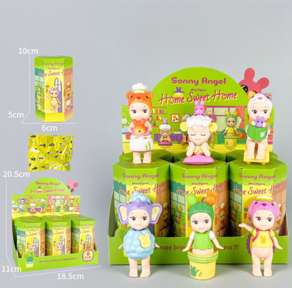 Party Angel Cheek Blind Box Car Ornament Mobile phone Decoration Handmade Anime Doll Finished End Box - Image 73