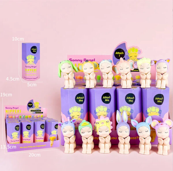 Party Angel Cheek Blind Box Car Ornament Mobile phone Decoration Handmade Anime Doll Finished End Box - Image 8