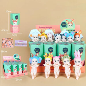 Party Angel Cheek Blind Box Car Ornament Mobile phone Decoration Handmade Anime Doll Finished End Box