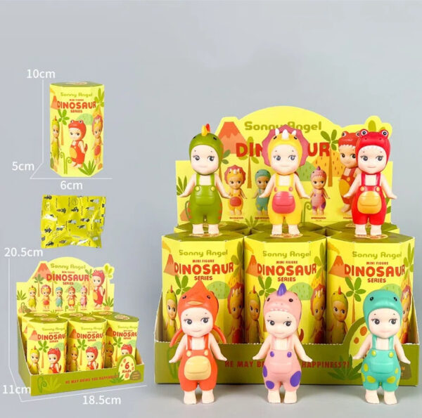 Party Angel Cheek Blind Box Car Ornament Mobile phone Decoration Handmade Anime Doll Finished End Box - Image 12