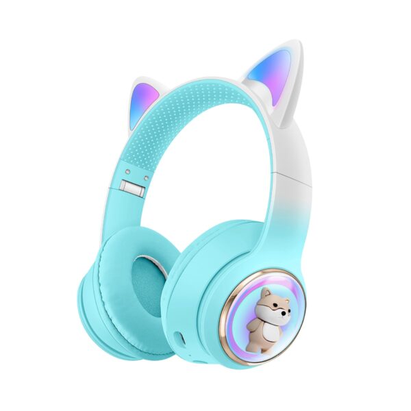 AKZ-51 Earphones Space Cabin Cute Cartoon Pet Bluetooth Headwear Large Battery Earphones Foldable Earphones - Image 5