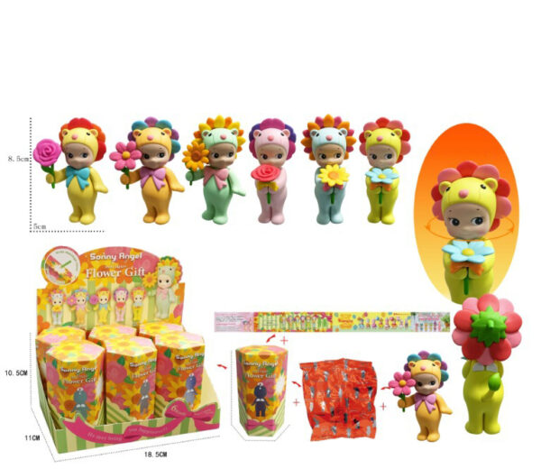 Party Angel Cheek Blind Box Car Ornament Mobile phone Decoration Handmade Anime Doll Finished End Box - Image 55