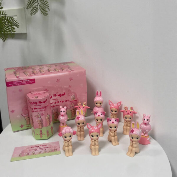 Party Angel Cheek Blind Box Car Ornament Mobile phone Decoration Handmade Anime Doll Finished End Box - Image 3