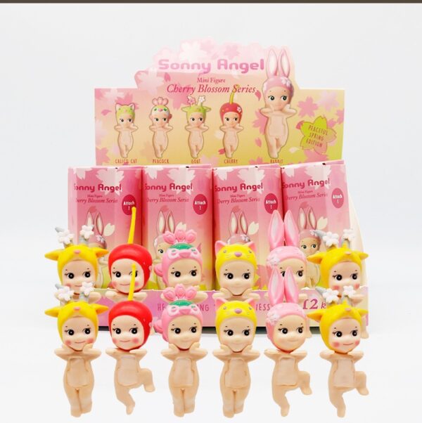 Party Angel Cheek Blind Box Car Ornament Mobile phone Decoration Handmade Anime Doll Finished End Box - Image 42