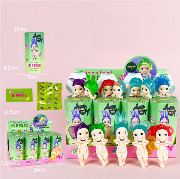 Party Angel Cheek Blind Box Car Ornament Mobile phone Decoration Handmade Anime Doll Finished End Box - Image 76
