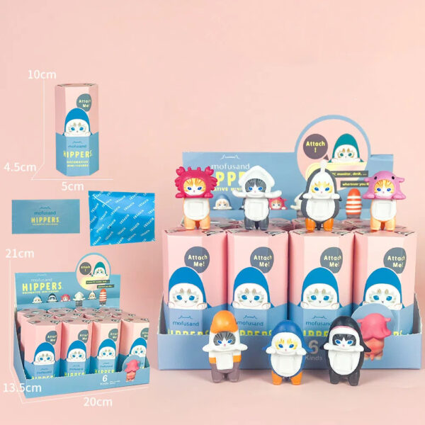 Party Angel Cheek Blind Box Car Ornament Mobile phone Decoration Handmade Anime Doll Finished End Box - Image 17