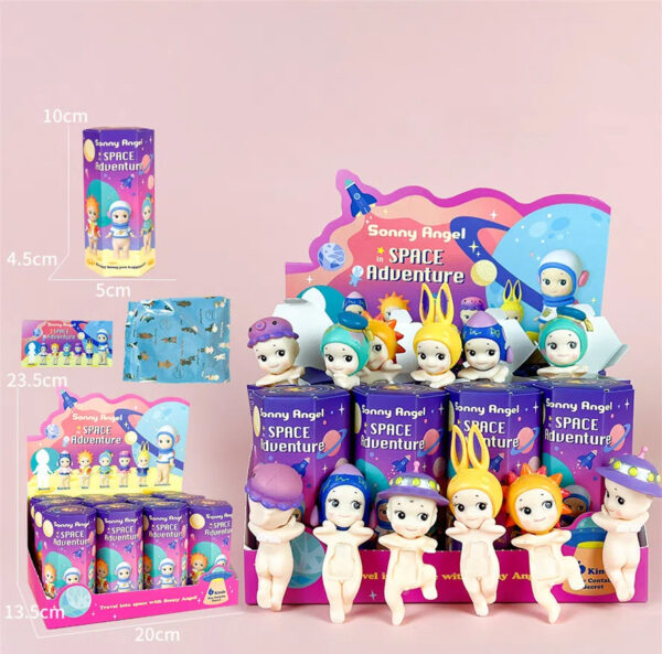 Party Angel Cheek Blind Box Car Ornament Mobile phone Decoration Handmade Anime Doll Finished End Box - Image 16